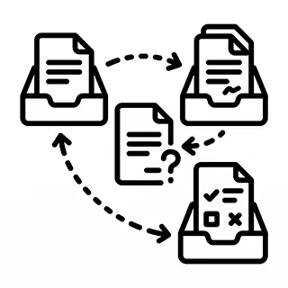 Documents Live in Three Inboxes