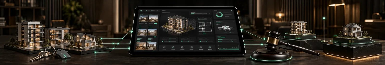 Building models, a portfolio dashboard and a gavel from property management software development