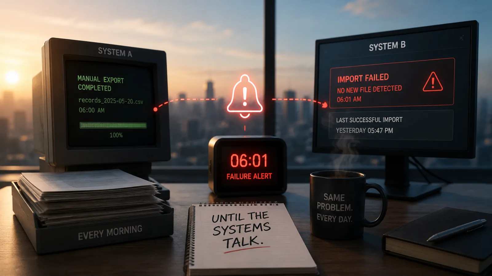 What Changes Once the Systems Talk