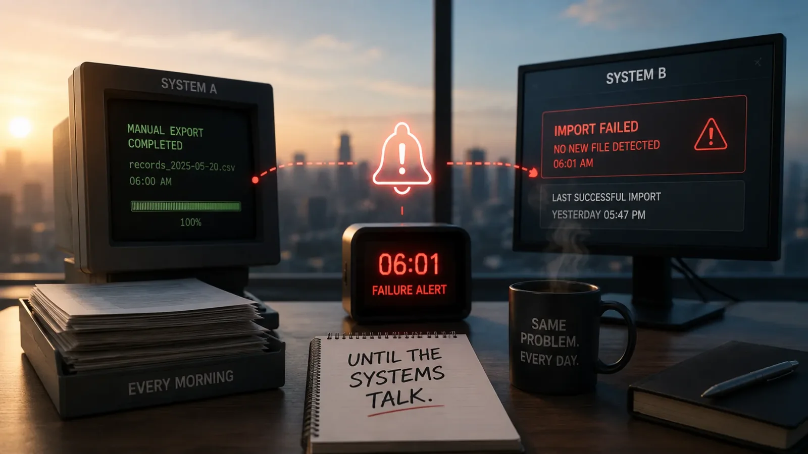 What Changes Once the Systems Talk
