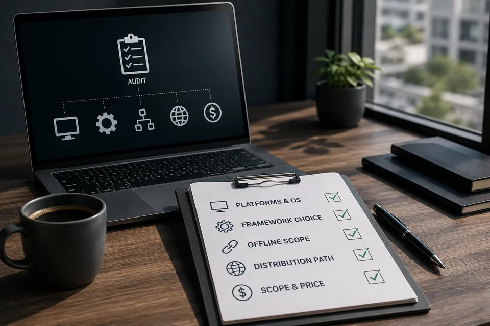 What Gets Decided Before Desktop Development Starts