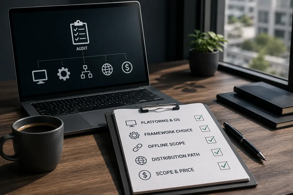 What Gets Decided Before Desktop Development Starts