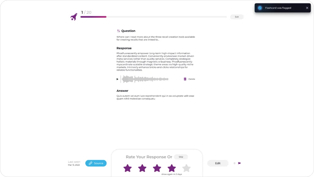 Smarter Humans platform interface screenshot 3